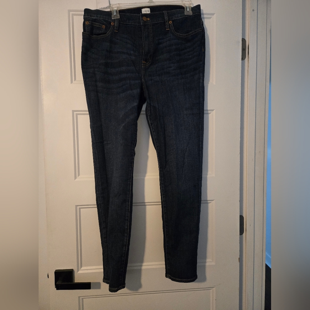 J. Crew Women's Blue High Rise Skinny Jeans